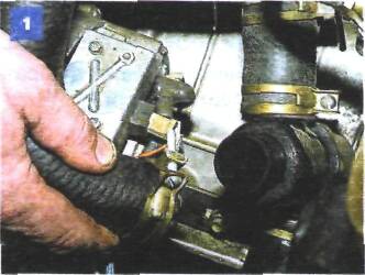 4.6 Снятие и проверка термостата на автомобиле с двигателем УМПО-331